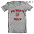 Part 3 Hogwarts Alumni Heather Grey Women T Shirt size S to 2XL tee